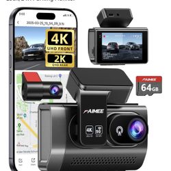 Brand New : 4K+2K Recording Dash Camera for Cars