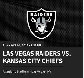 Raiders vs chiefs
