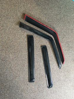 Window vent for Jeep sport