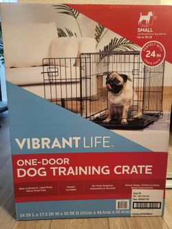 24Inch Small Dog Training Crate.