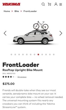 Yakima FrontLoader Rooftop Upright Bike Mount