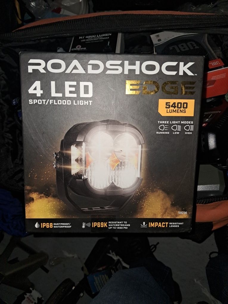 Roadshock Edge 4 Led Spot/flood Light