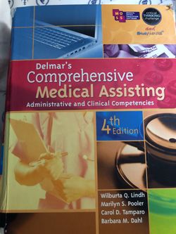 Delmars comprehensive medical assisting book
