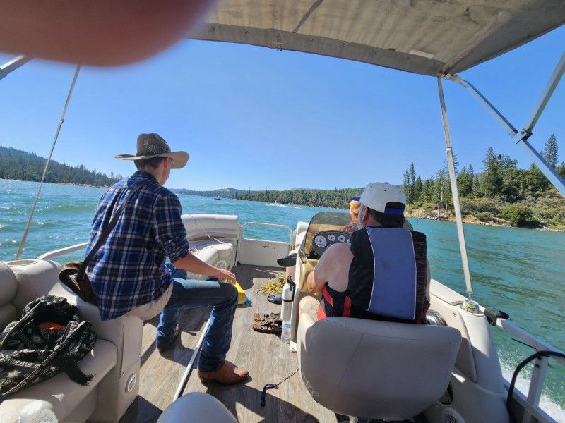 2005/2024 Crestline 1900 custom built by j , webb Pontoon boat