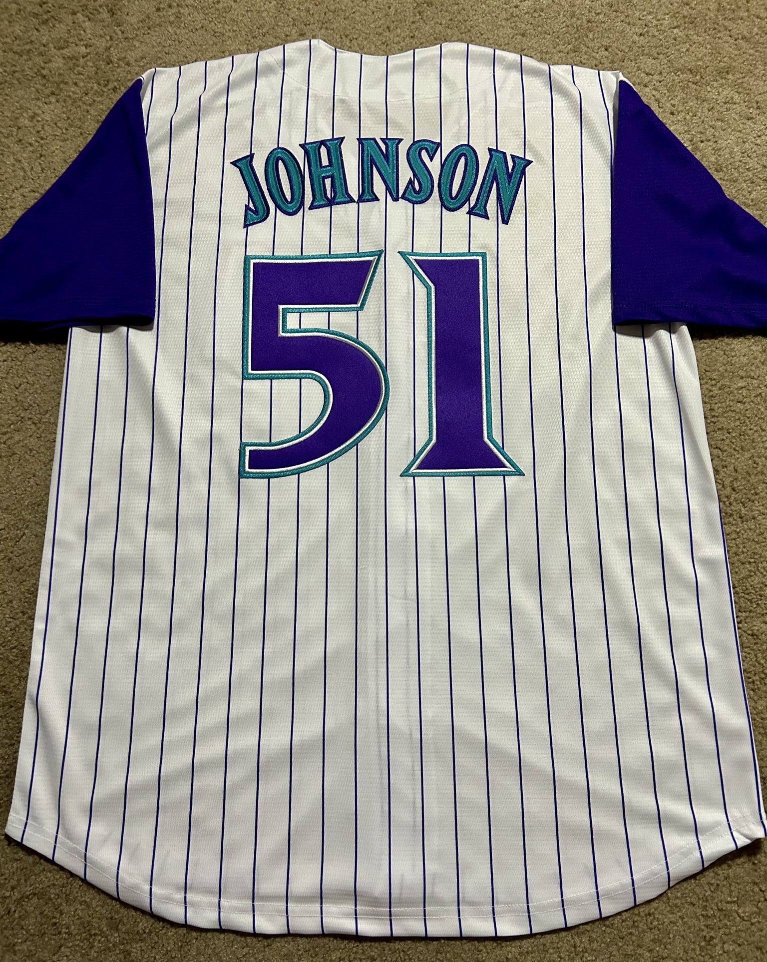 Arizona Diamondbacks  ‘Randy Johnson #51’  Retro Baseball Jersey