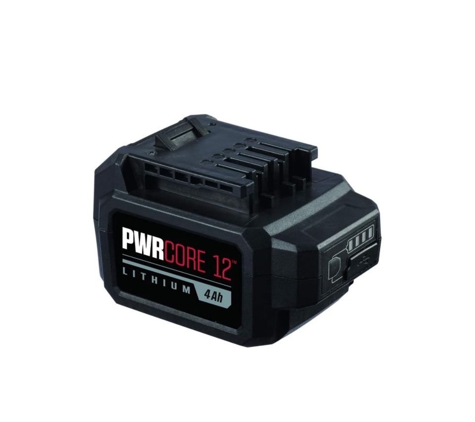 SKIL PWRCore 12 4.0Ah 12V Lithium Battery with PWRAssist Mobile Charging-BY519801