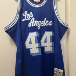 Los Angeles Lakers Mitchell And Ness 1960-61 Jerry West Jersey 2XL Men’s 100% Authentic Worn Once 