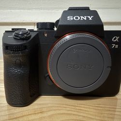 Sony Alpha A7 III 24.2MP Digital Camera Black, Body Only