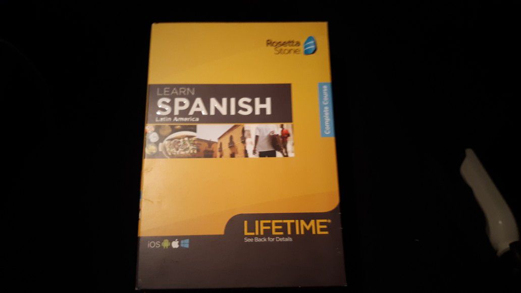 Brand New never Activated Factory Sealed Rosetta Stone Spanish