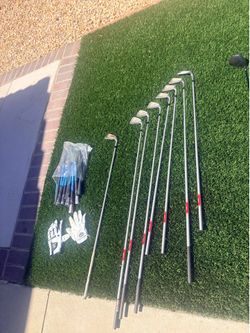 Golf clubs for left-hand and right hand, golf equipment