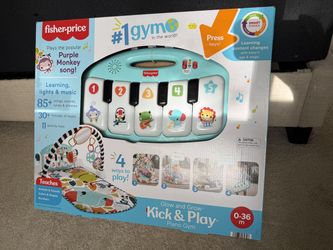 Fisher-price piano gym -new