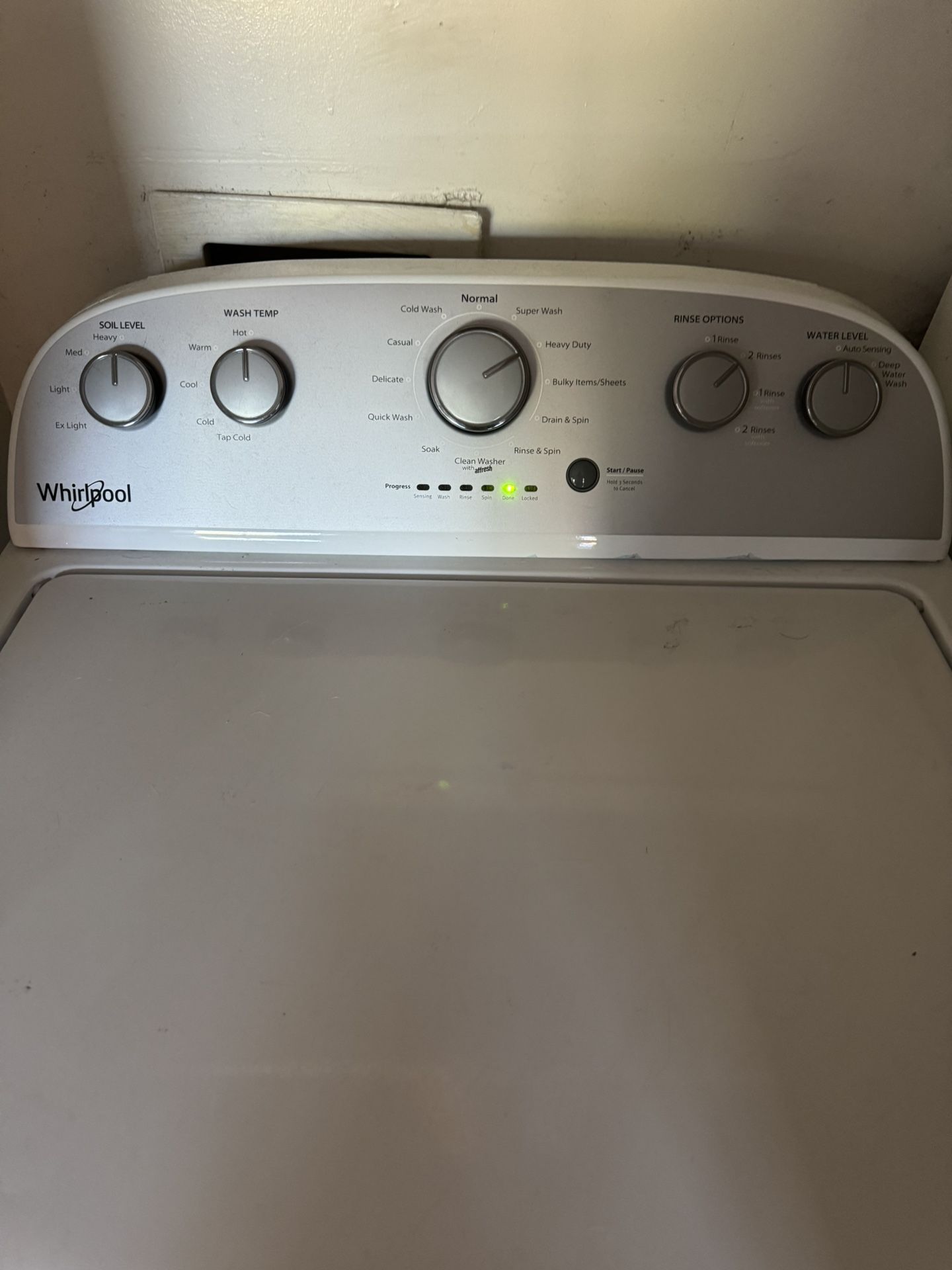 Whirlpool Washer