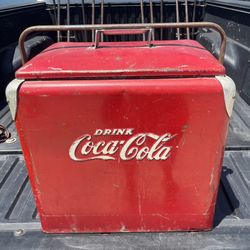 Vintage Coca Cola Cooler 