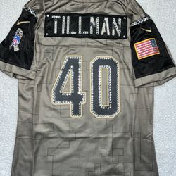 Womens Small Pat Tilman With Rhinestones 