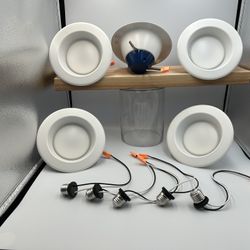 Recessed Led Retro Fit Dimmable Lights