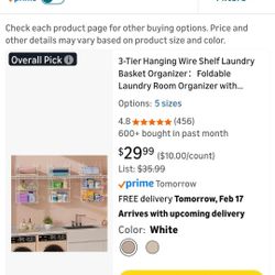 3 tier hanging baskets