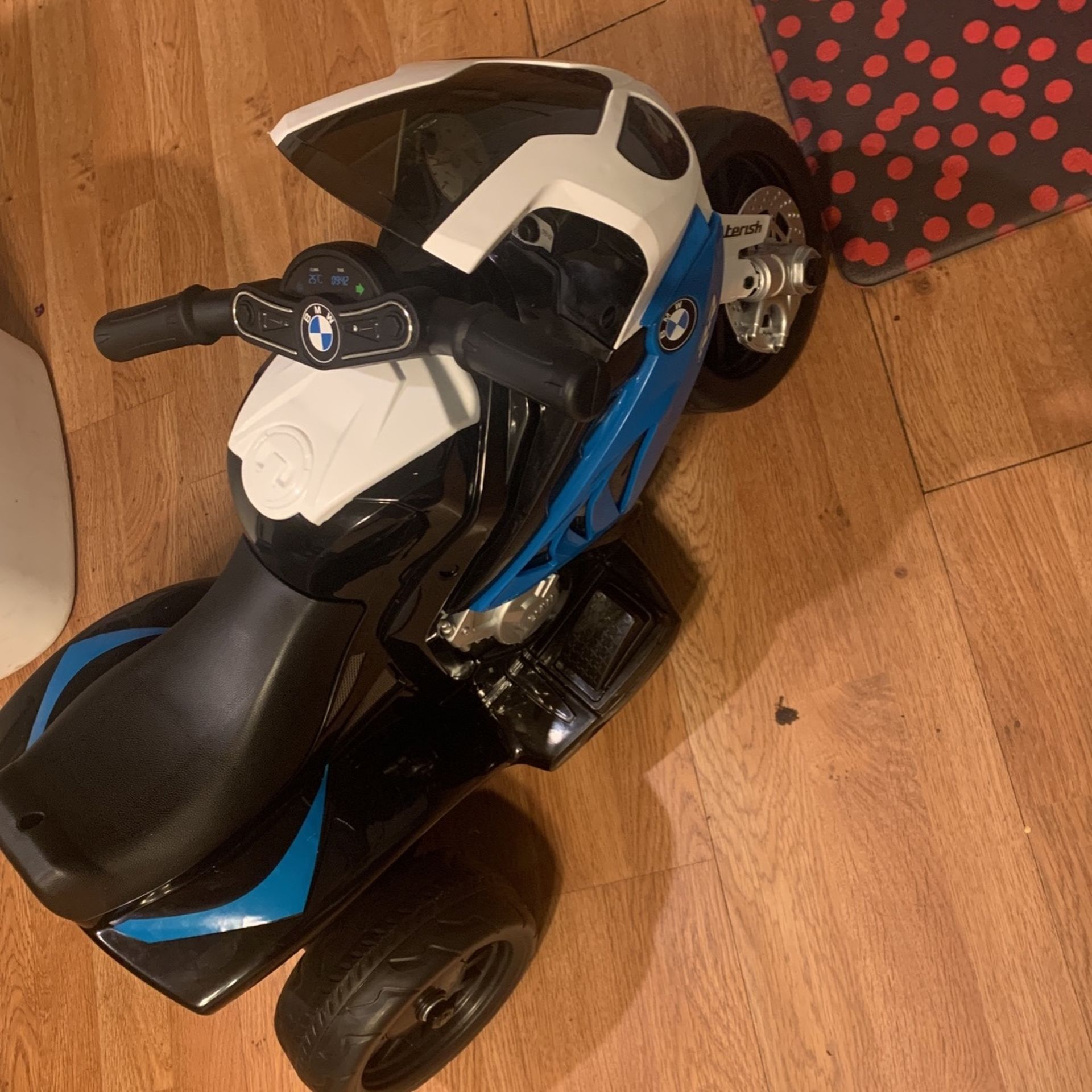 BMW Motorcycle Kids 1-3 New