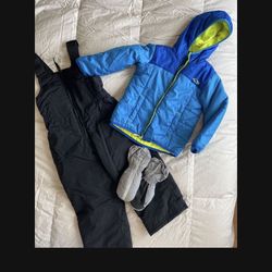 NEW Toddler Winter Ski Jacket, Pants & Mittens