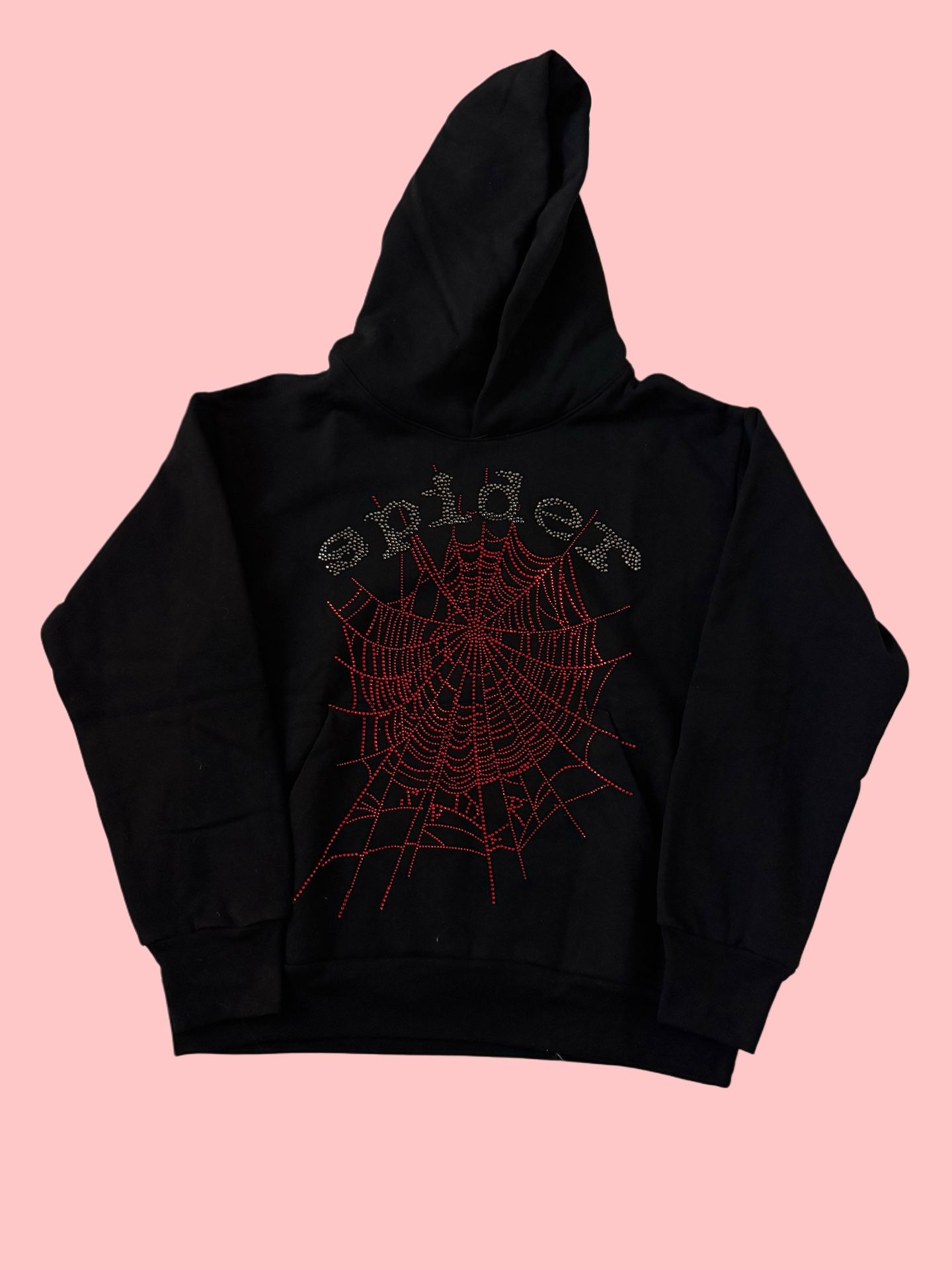 Sp5der OG Rhinestone Hoodie