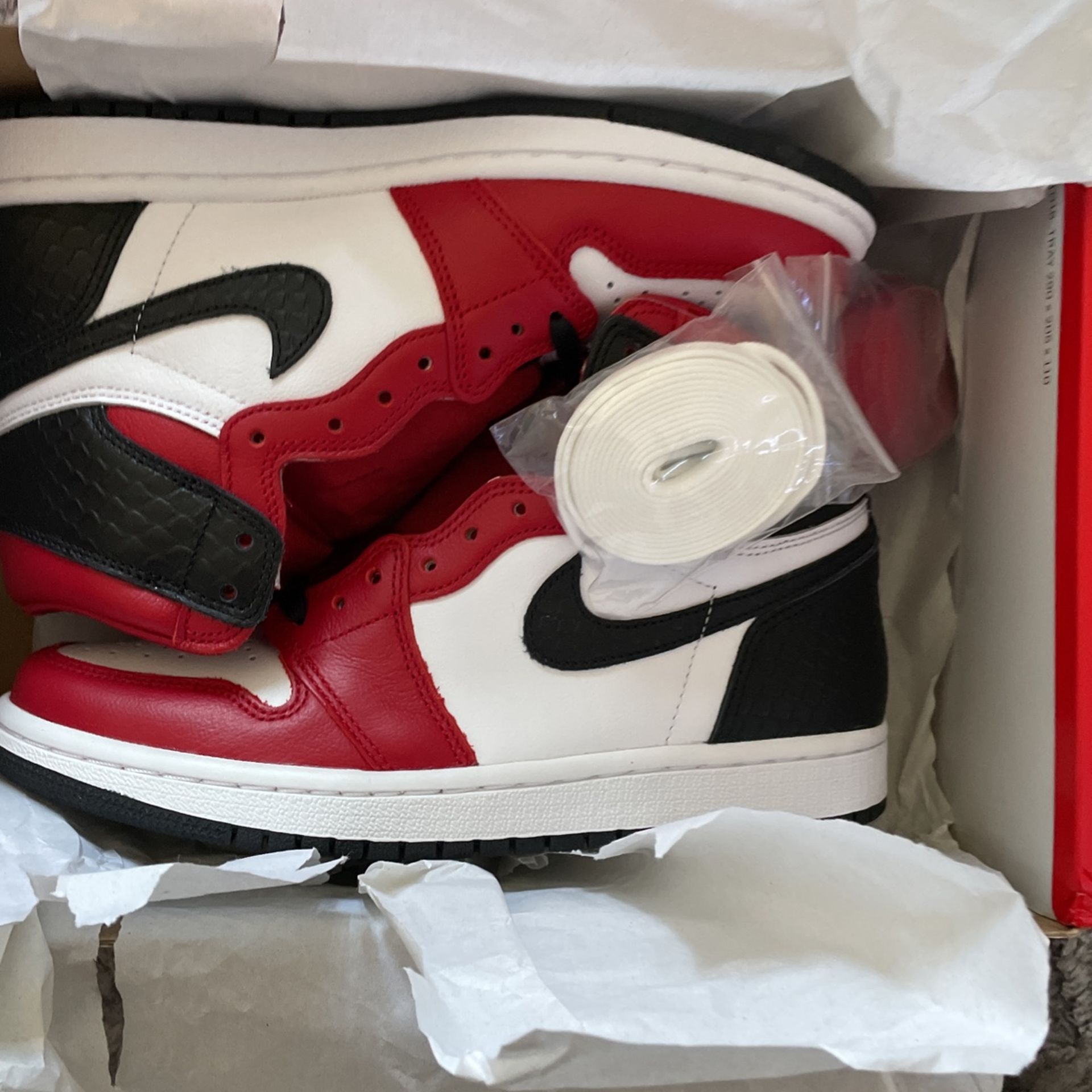 satin Snake Skin Jordan Sz 6w