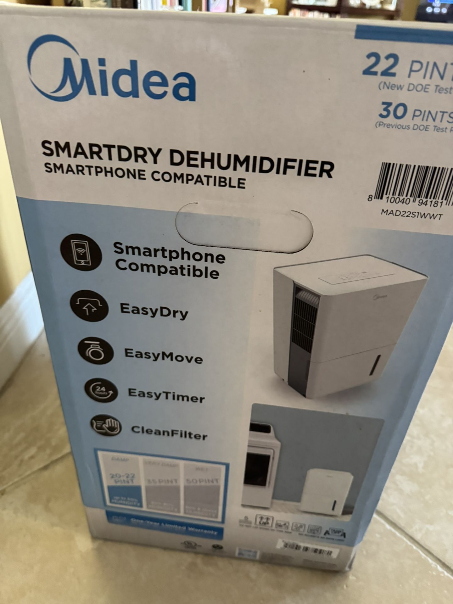 Brand new dehumidifier