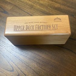 1996 Upper  Deck Factory Set Wood Box Only