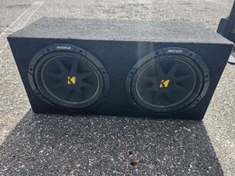 Kicker Dual Subwoofer Box
