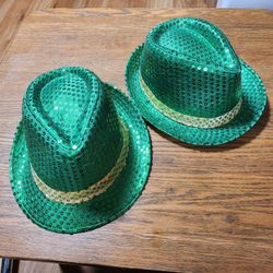 Green Hats(2), Saint Patric Hats and accessories.