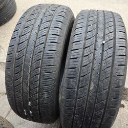 2 tires 245/65/17 Westlake su318 h/t