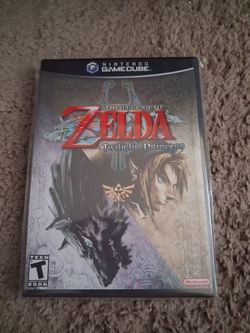 Zelda Twilight Princess GameCube (Tested Authentic Disc)
