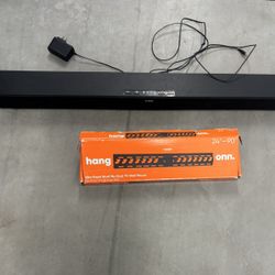 Brand New TV mount & surround sound