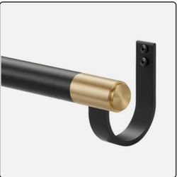 Fumlyate Curtain Rods 28-130 Windows, Splicing Construction, 1 Adjustable