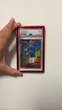 2025 PANINI SELECT CLUB LEVEL #293 JAXSON DART RED PRIZM /49 [RC] PSA 9