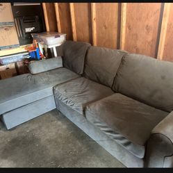 Small Grey Sectional Couch