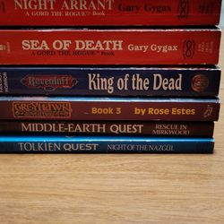 Forgotten Realms/DragonLance/Gygax/Tolkien CYOAs & Novels