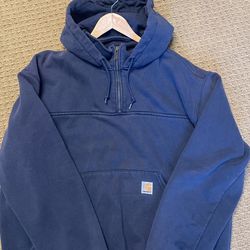 Vintage Carhartt Quarter Zip Hoodie