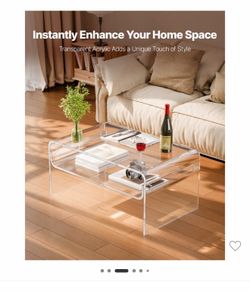 Acrylic Coffe Table