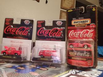 Coca cola car collection