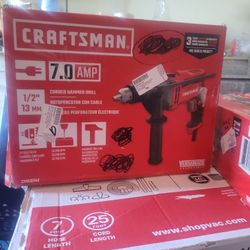 Craftsmen Hammer Drill 7.0 Amp