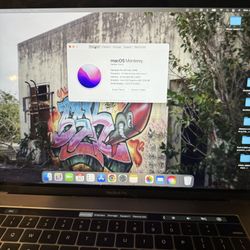MacBook Pro 2018 15in screen
