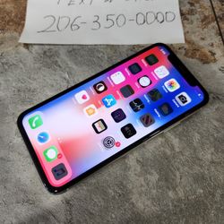 Unlocked IPhone X
