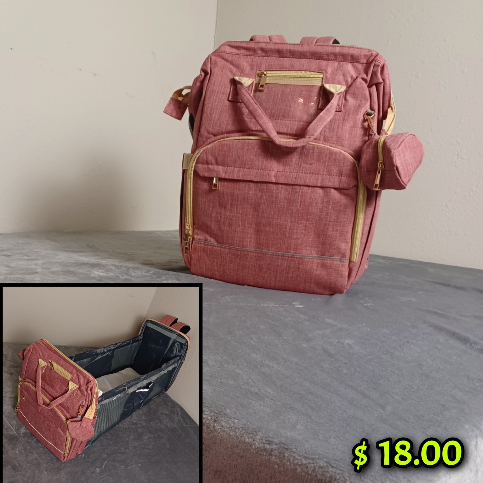 BEYAHELA Diaper Bag / Crib