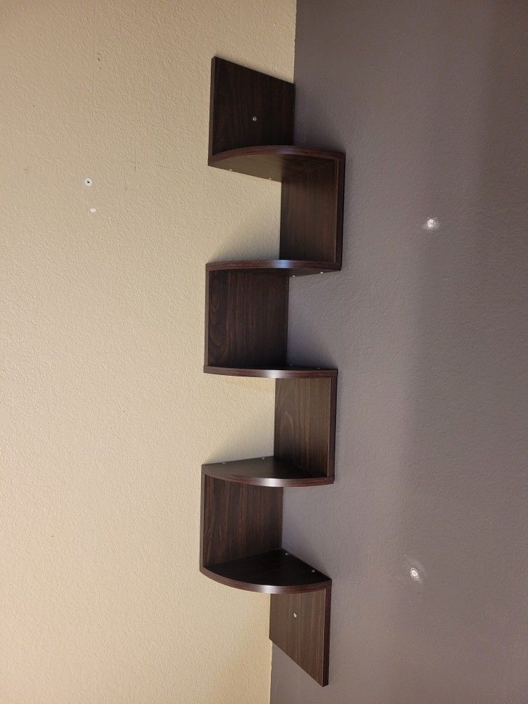 Floating Corner Shelf