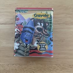 2000 Crayola Tin Discovery Limited Edition 24 Crayons