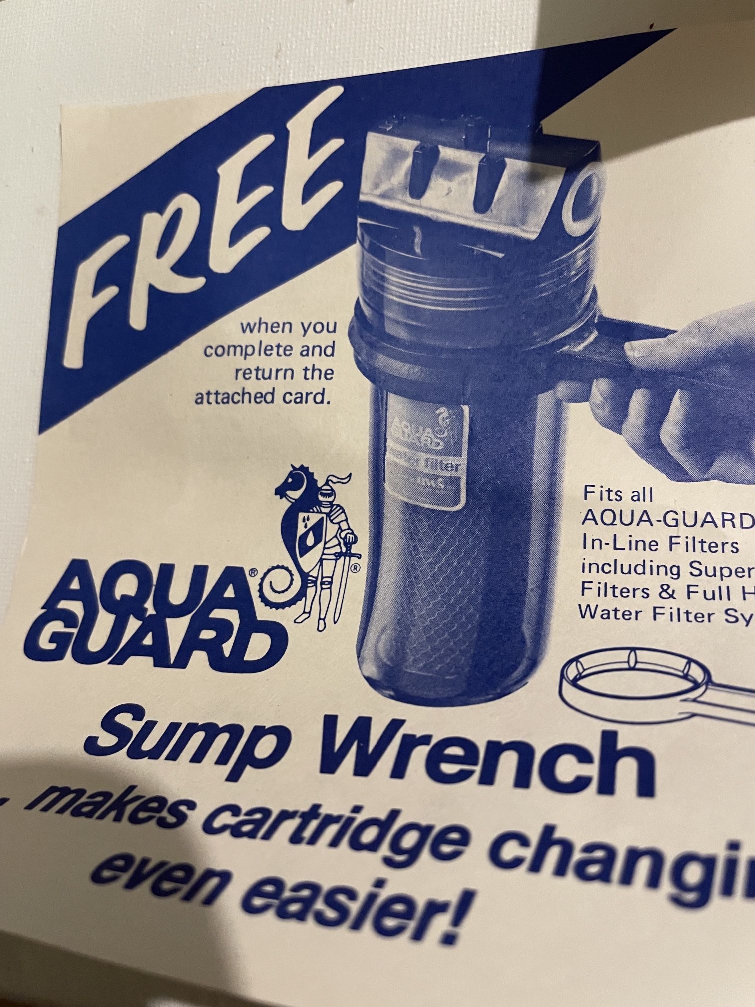 - [ ] AQUA GUARD Water Filter