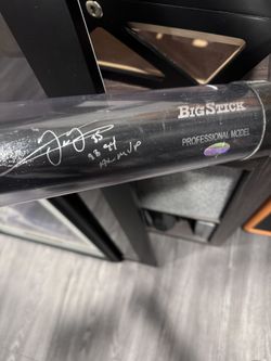 Frank Thomas Autograph Bat