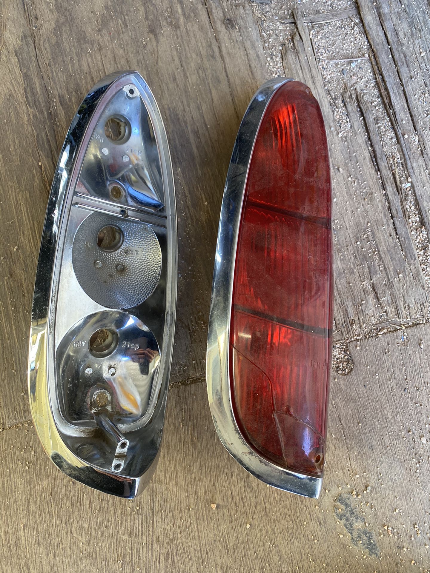 Vw early type 3 taillight housings