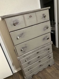 Vintage Wooden Dresser
