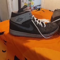 Air Jordan Flights Little Bit Worn High Tops Basketball Shoes Size 13 