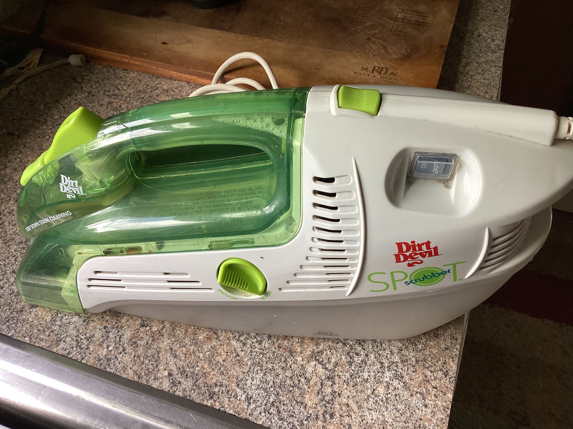 Dirt Devil Spotclean Handheld Upholstery And Rug Cleaner